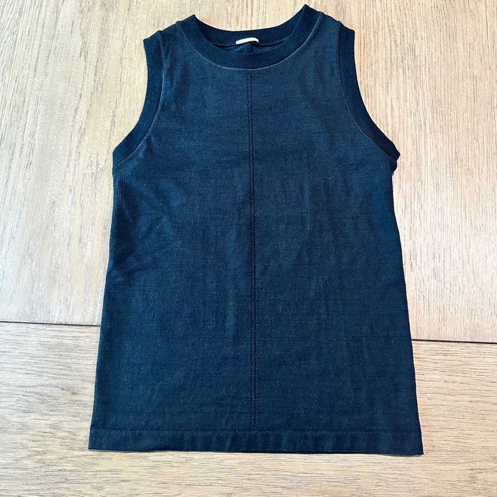 Athleta Ascent Seamless Tank Size XXS Black